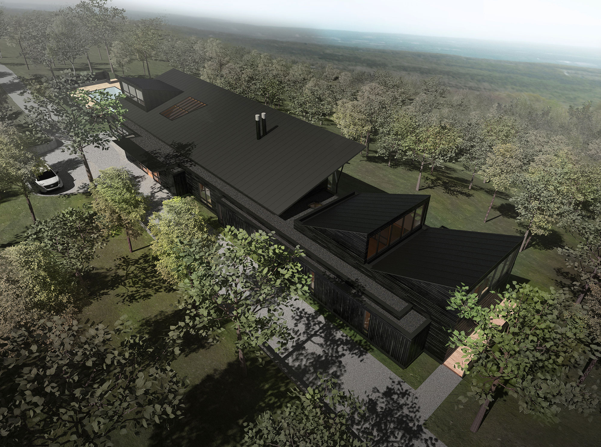 Home & Studios for Two Artists